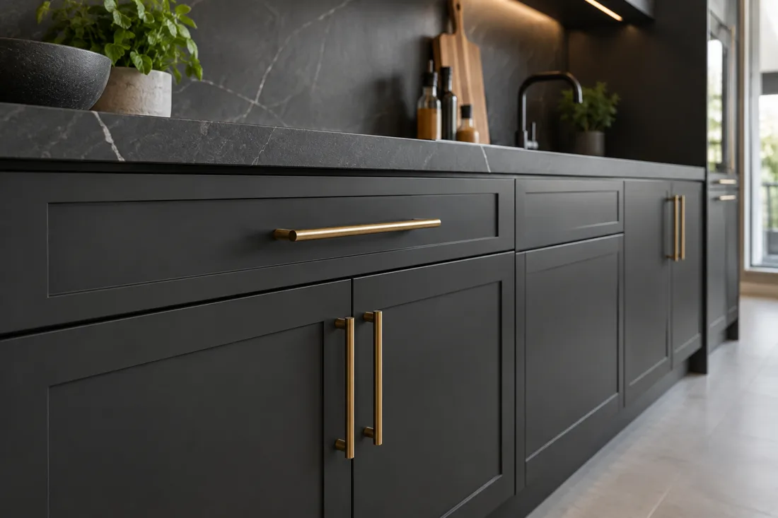 Illustrative interior for Kitchen Cabinet Wrapping