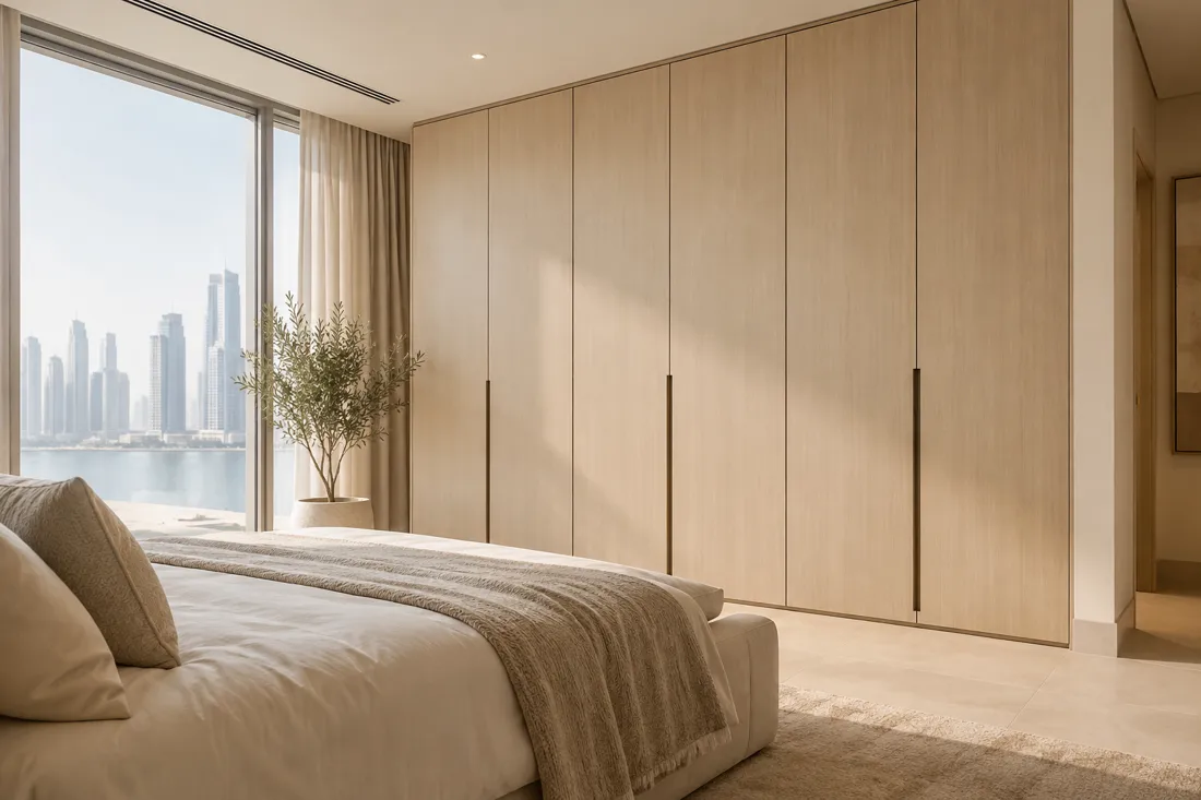Illustrative interior for Wardrobe Vinyl Wrapping