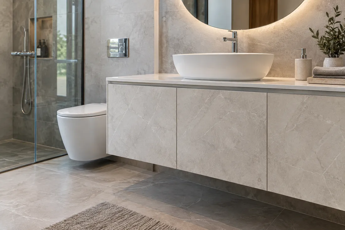 Illustrative interior for Bathroom & Washroom Vinyl Wrapping