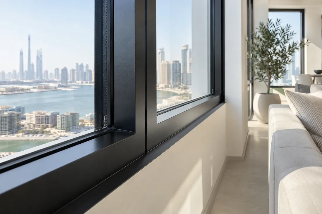 Illustrative interior for Window Frame Wrapping