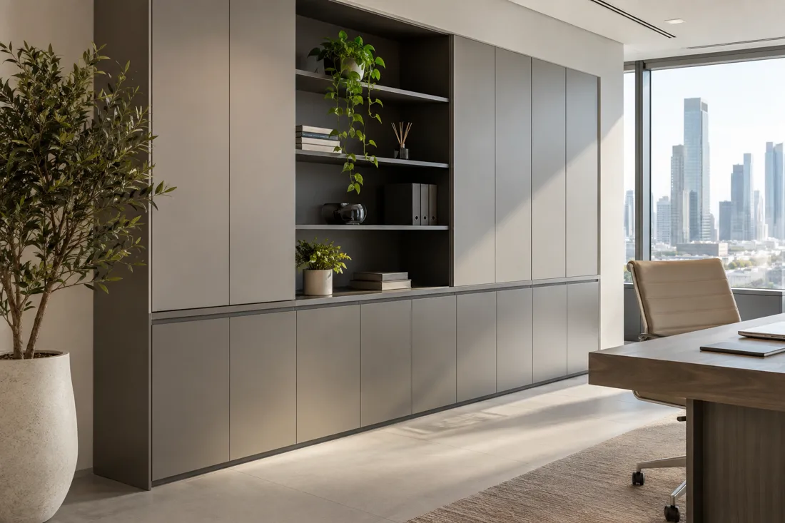 Illustrative interior for Office Cabinet & Storage Wrapping