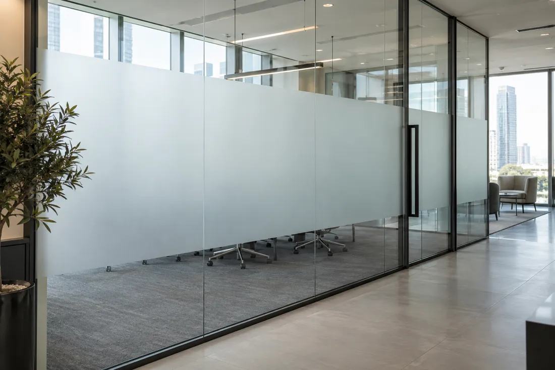 Illustrative interior for Frosted Glass Film