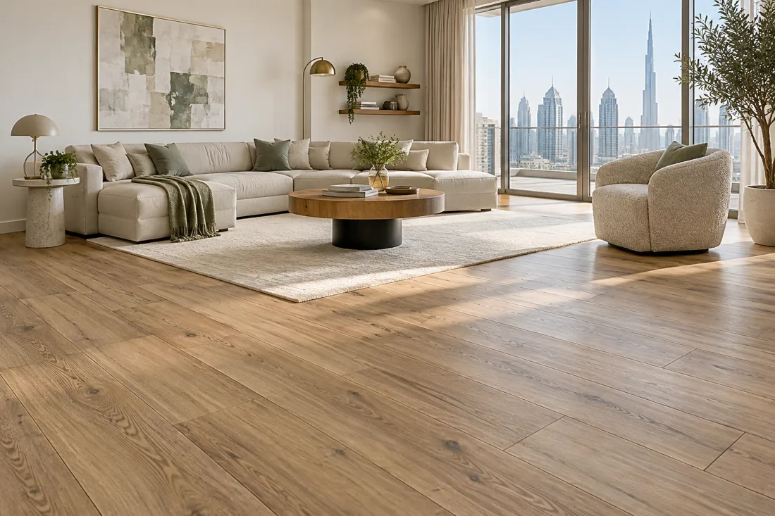 Illustrative interior for Vinyl Flooring